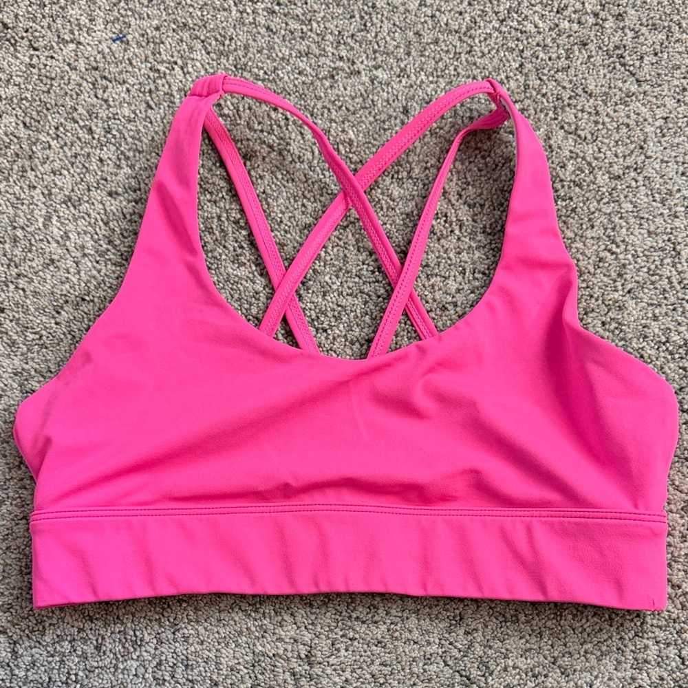 Zyia Pink Sports Bra size medium